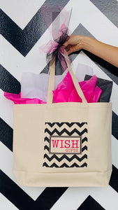 Wish Canvas Tote