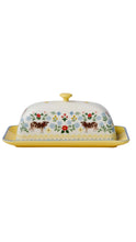 Load image into Gallery viewer, Floral Butter Dish
