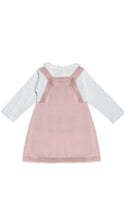 Load image into Gallery viewer, Strawberry Pocket Baby Knit Tunic Dress Set

