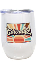 Load image into Gallery viewer, Retro Colorado Wine Tumbler
