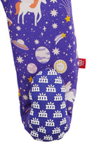 Load image into Gallery viewer, Galaxy Glittercorn Footie
