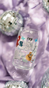 Taylor Swift Glass Cup