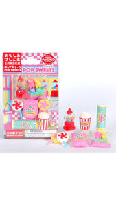 Pop Sweets Eraser Card Set