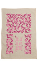 Load image into Gallery viewer, Dolly Is My Hero Tea Towel
