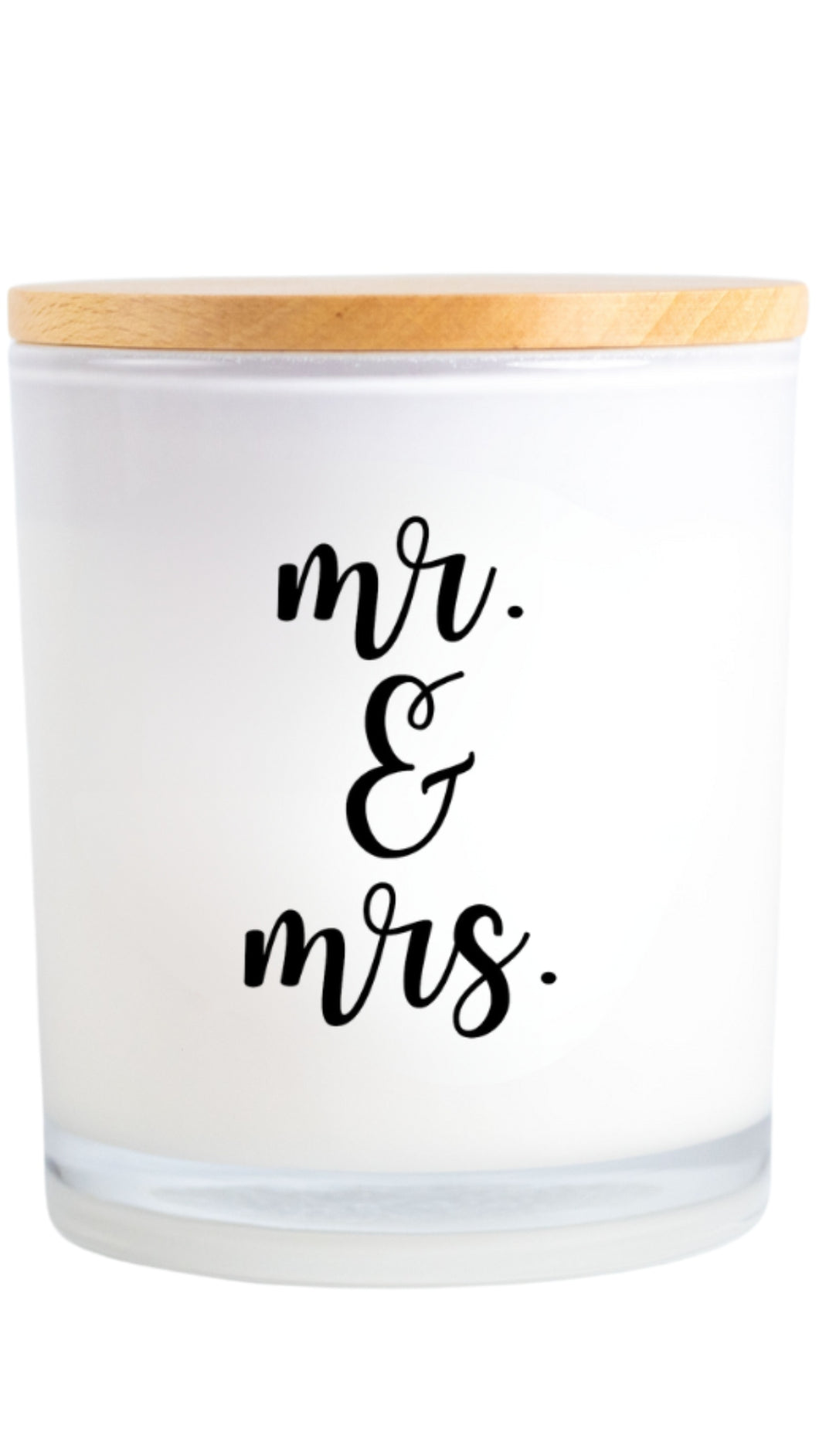 Mr & Mrs Prosecco Fizz Candle