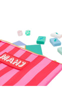Load image into Gallery viewer, Mahj Accessory Bag Red &amp; Pink

