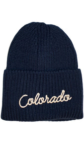 CO Cuffed Beanie-Navy