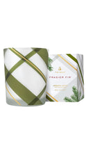 Load image into Gallery viewer, Frasier Fir Frosted Plaid Votive
