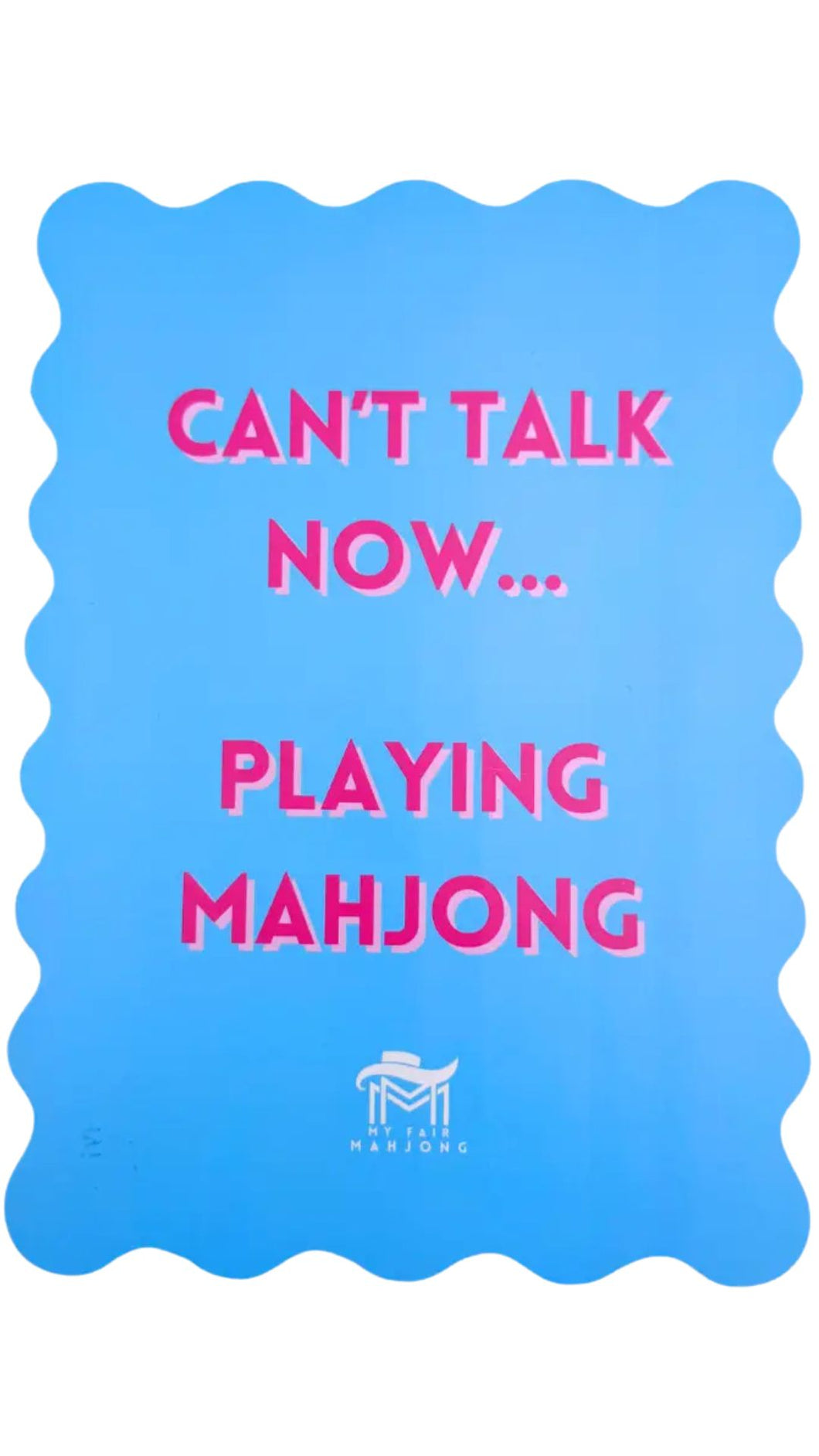 Shuffle Card-Can't Talk