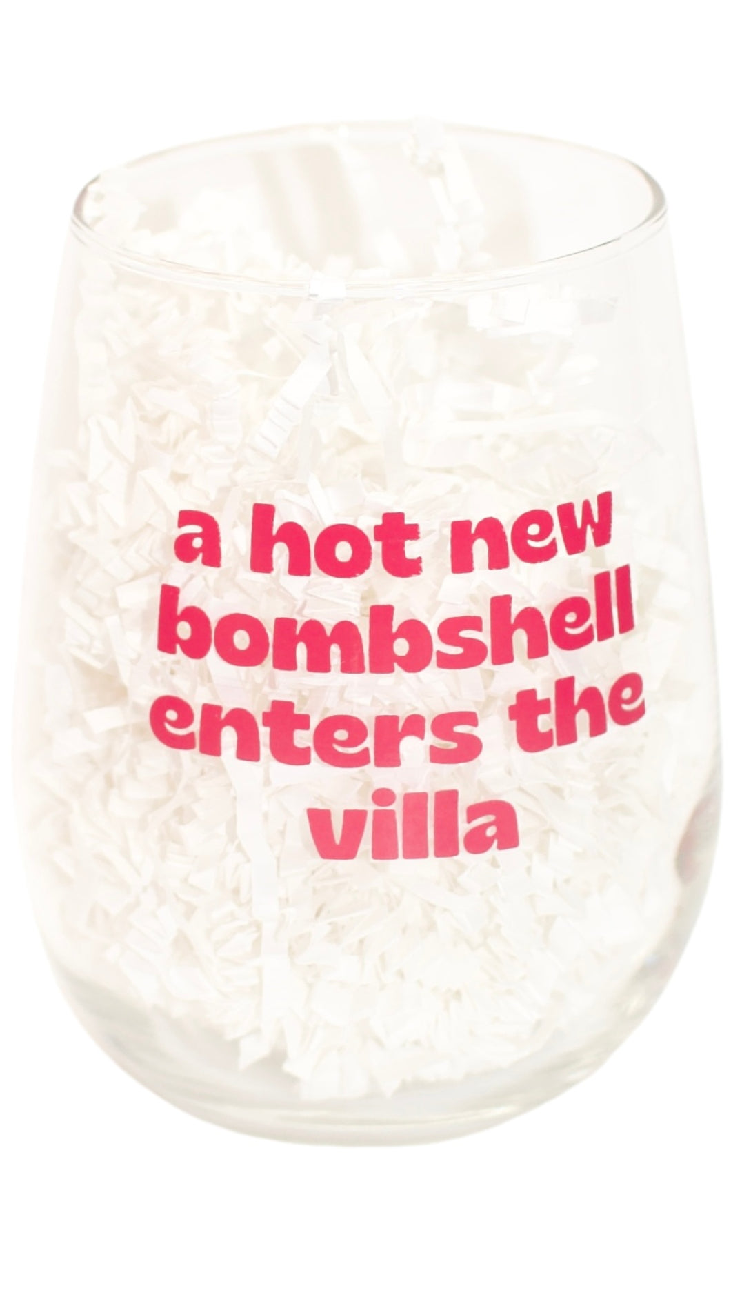 Hot Pink Bombshell Stemless