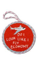 Load image into Gallery viewer, Fly Economy Needlepoint Ornament
