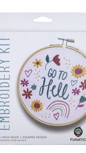 Load image into Gallery viewer, Go To Hell Embroidery Kit
