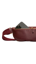 Load image into Gallery viewer, Charles Crossbody Med- Cherrywood Pebble
