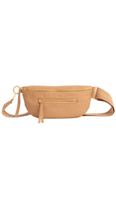 Charles Crossbody- Toast Tan