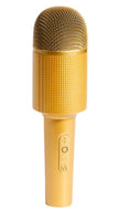 Gold Karaoke Speaker Mic
