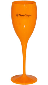 Orange Veuve Champagne Flute