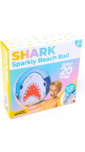 Load image into Gallery viewer, Shark Sparkly Beach Ball
