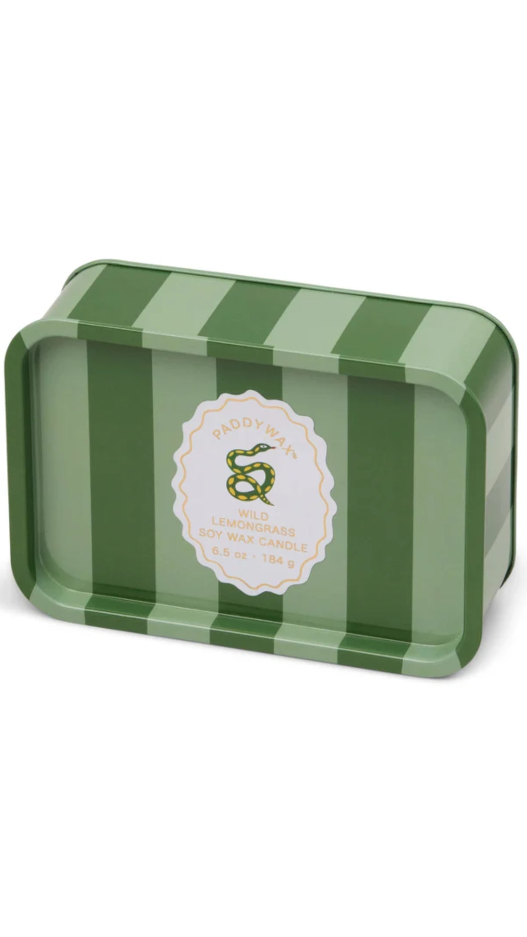 Dopo Printed Tin- Snake Candle