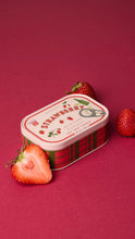 Load image into Gallery viewer, Strawberry Bistro Tin Candle
