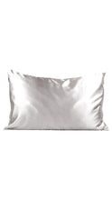 Load image into Gallery viewer, Silver Satin Pillowcase
