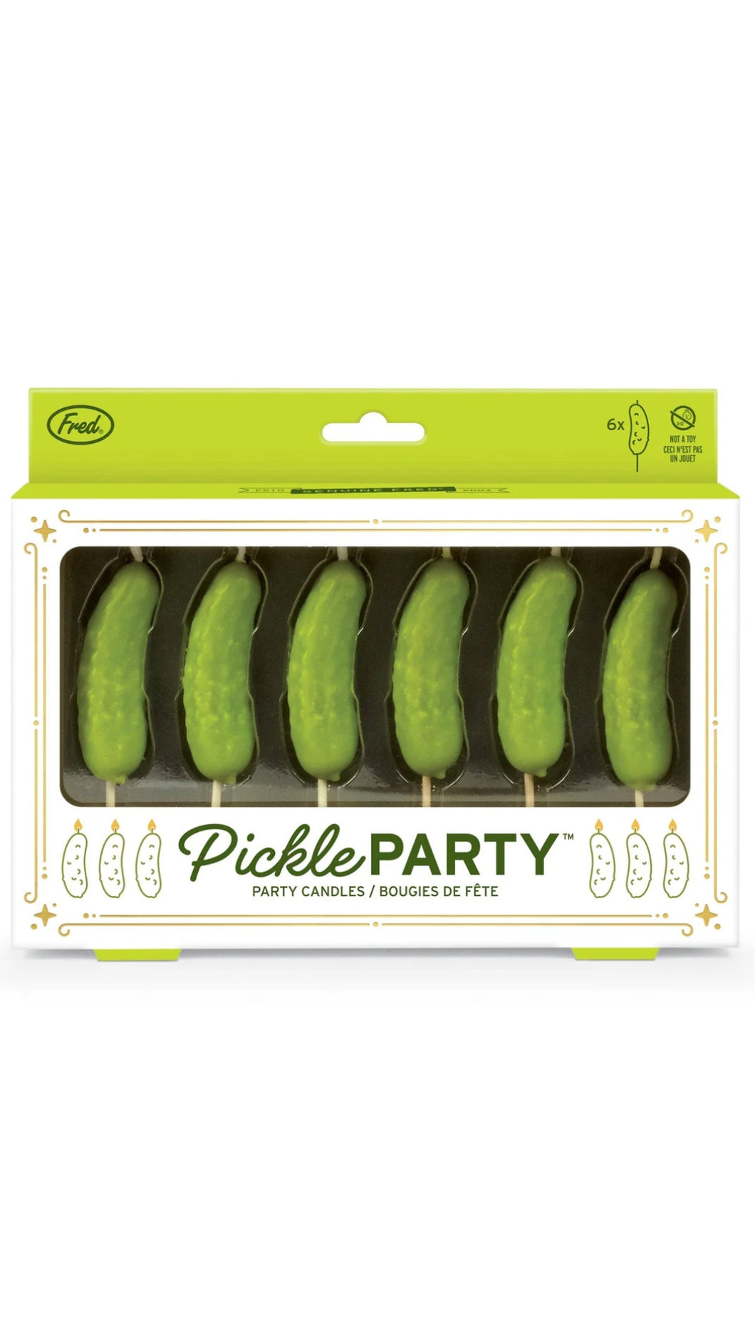 Pickle Party Bday Candles