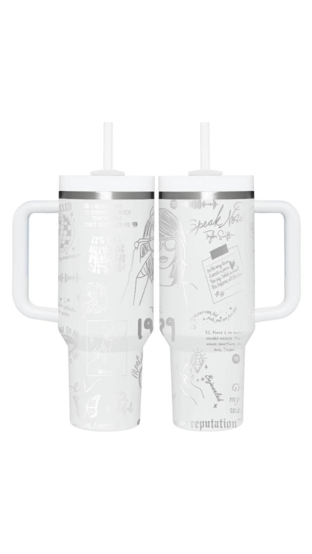 40oz Swiftie Tumbler White