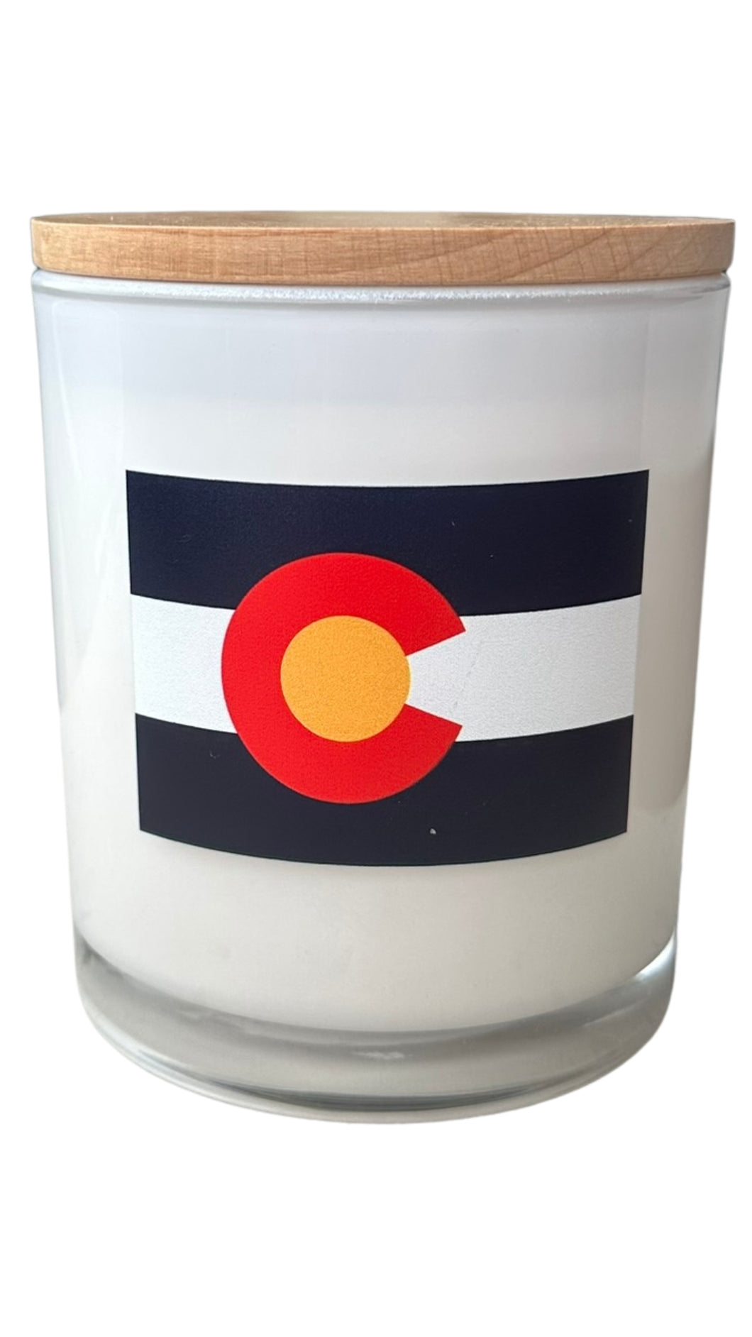 Colorado Flag Suede Candle