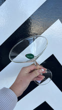 Load image into Gallery viewer, Martini Olive Glass
