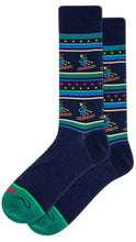 Load image into Gallery viewer, Ski Fairisle Socks-Navy
