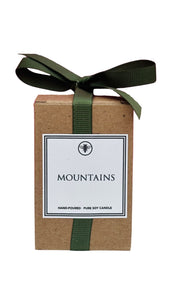 Mountains 3 oz Candle