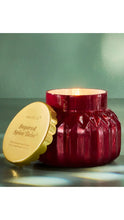 Load image into Gallery viewer, LG Sugared Spice Red Gem Candle
