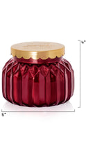 Load image into Gallery viewer, LG Sugared Spice Red Gem Candle
