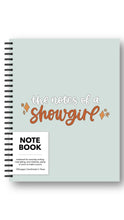 Load image into Gallery viewer, Notes of a Showgirl Notebook
