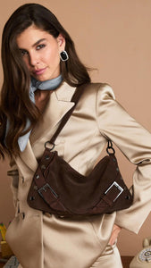 Kyle Med- Belted Suede