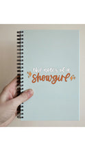 Load image into Gallery viewer, Notes of a Showgirl Notebook
