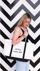 Denver Social Club Tote Bag