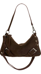 Kyle Med- Belted Suede