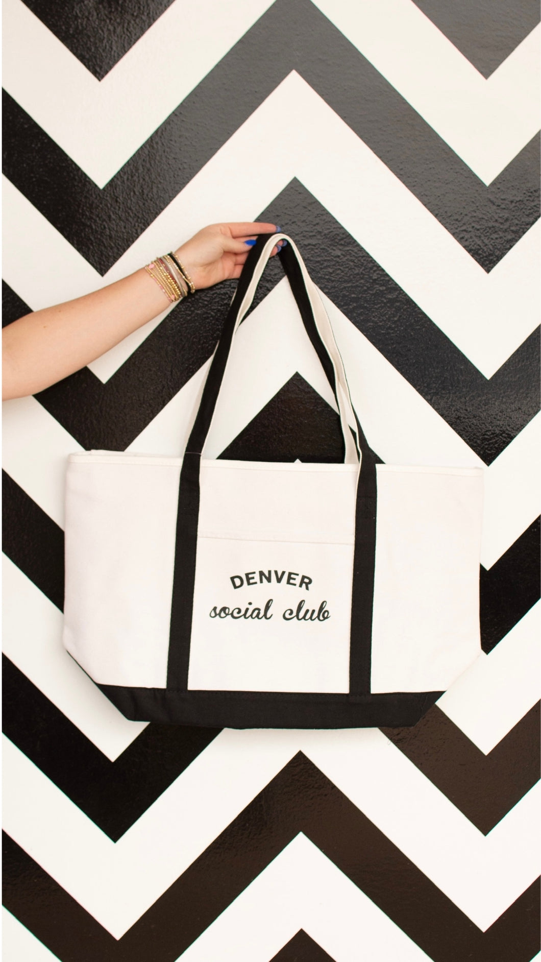 Denver Social Club Tote Bag