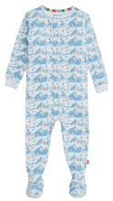 Load image into Gallery viewer, Blue Apres Chic Footie
