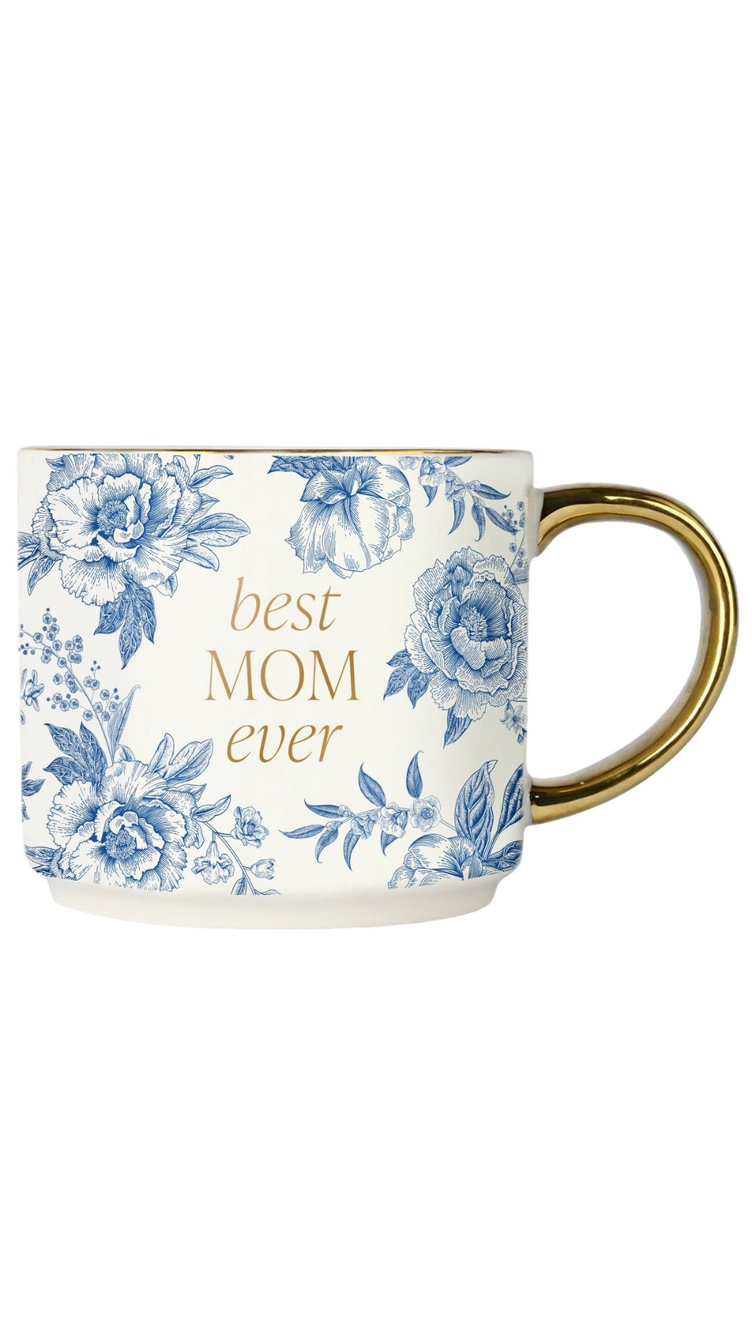 Best Mom Ever Gold Handle Mug