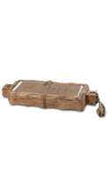 Load image into Gallery viewer, Large Driftwood Grapefruit Pine Candle Tray
