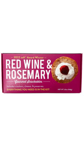 Snackable Red Wine & Rosemary