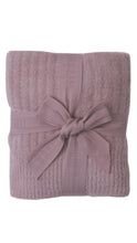 Load image into Gallery viewer, Teaberry Lite Ribbed Baby Blanket
