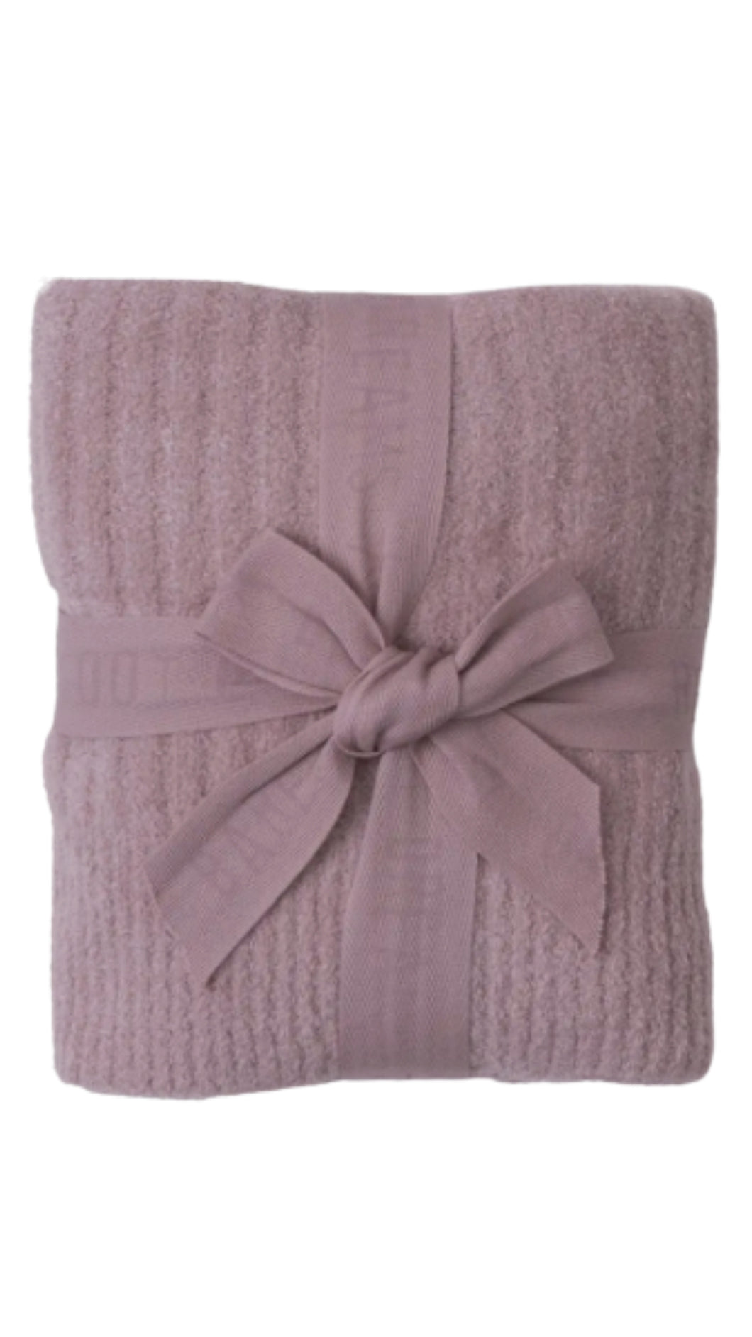 Teaberry Lite Ribbed Baby Blanket