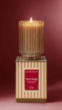 Load image into Gallery viewer, Velvet Rouge Ribbed Candle
