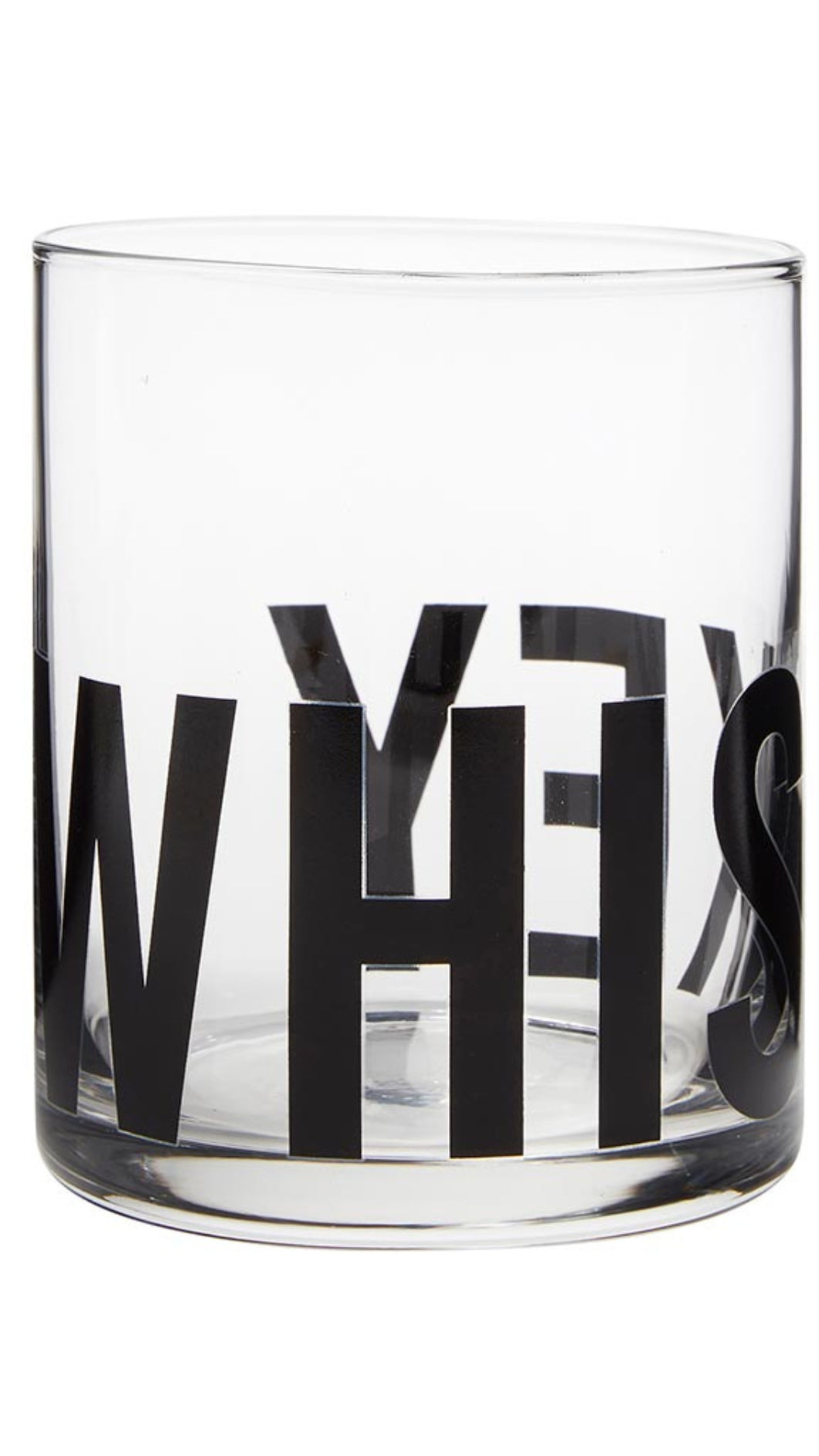Whiskey Clear Glass