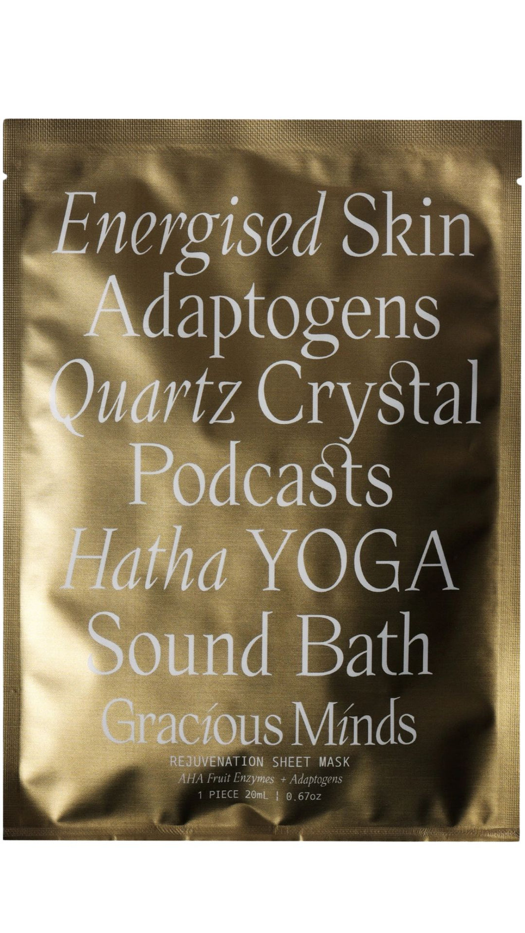 Rejuvenation Gold Sheet Mask