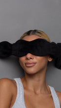 Load image into Gallery viewer, Weighted Sleep Mask Black
