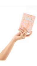 Load image into Gallery viewer, Lei Stand Passport Holder Peachy

