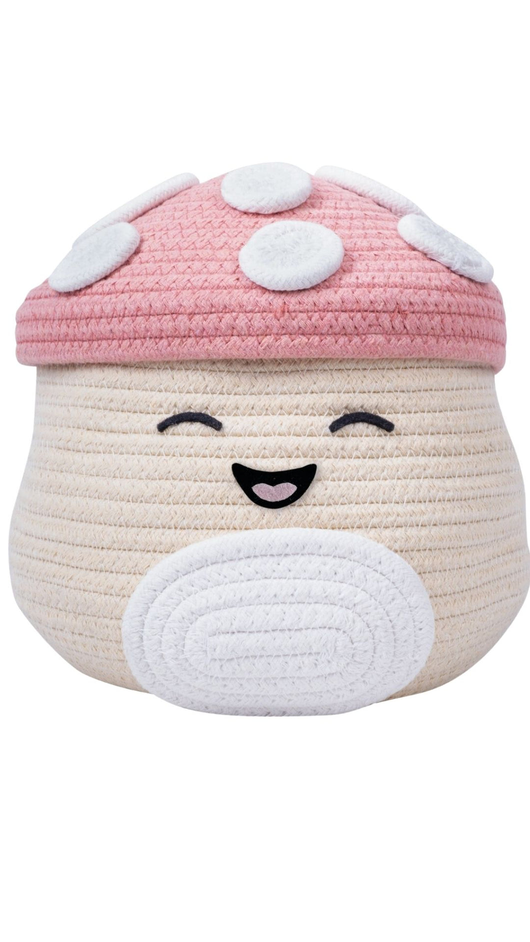 Squishmallow Mushroom Basket